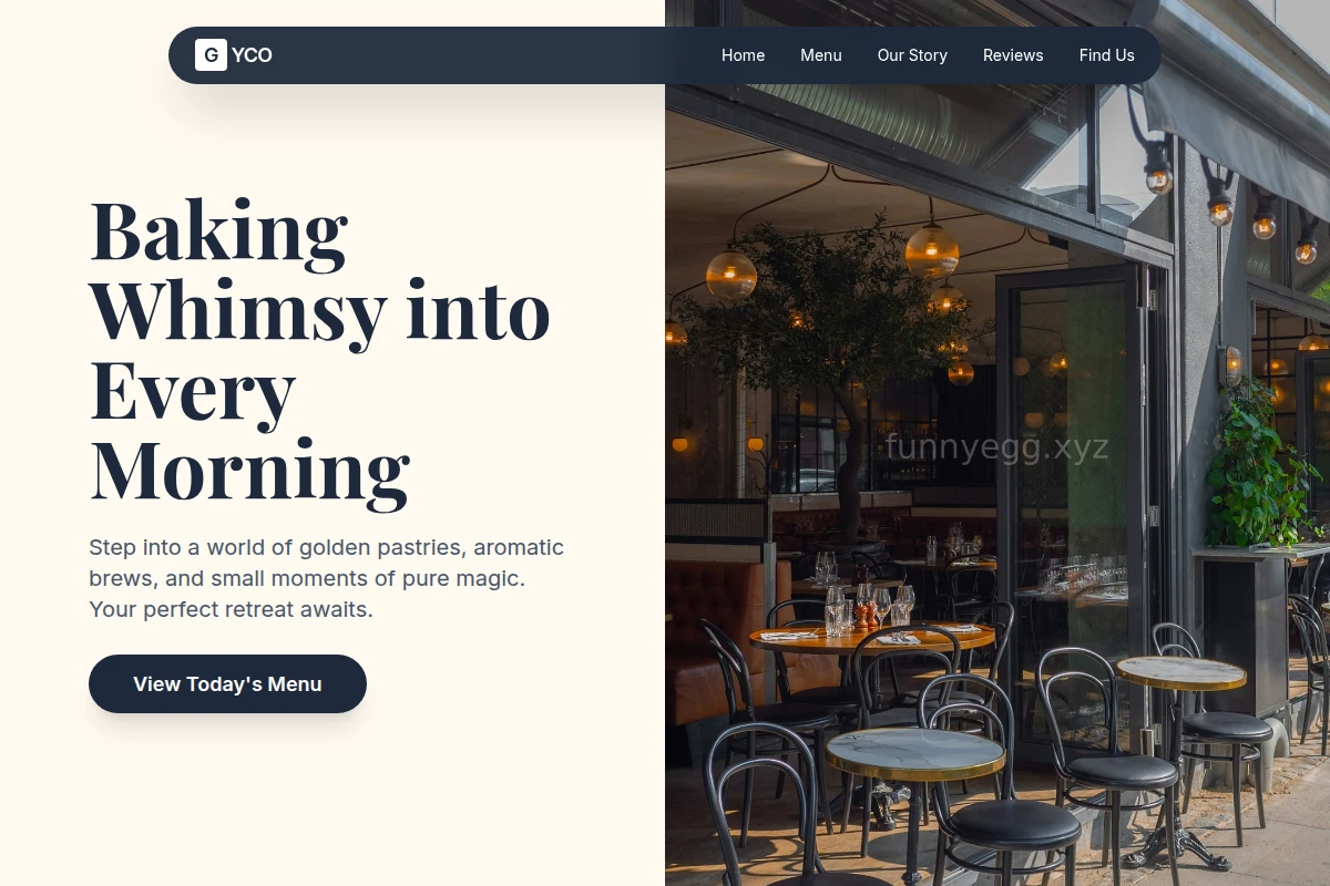 Whimsical Cafe