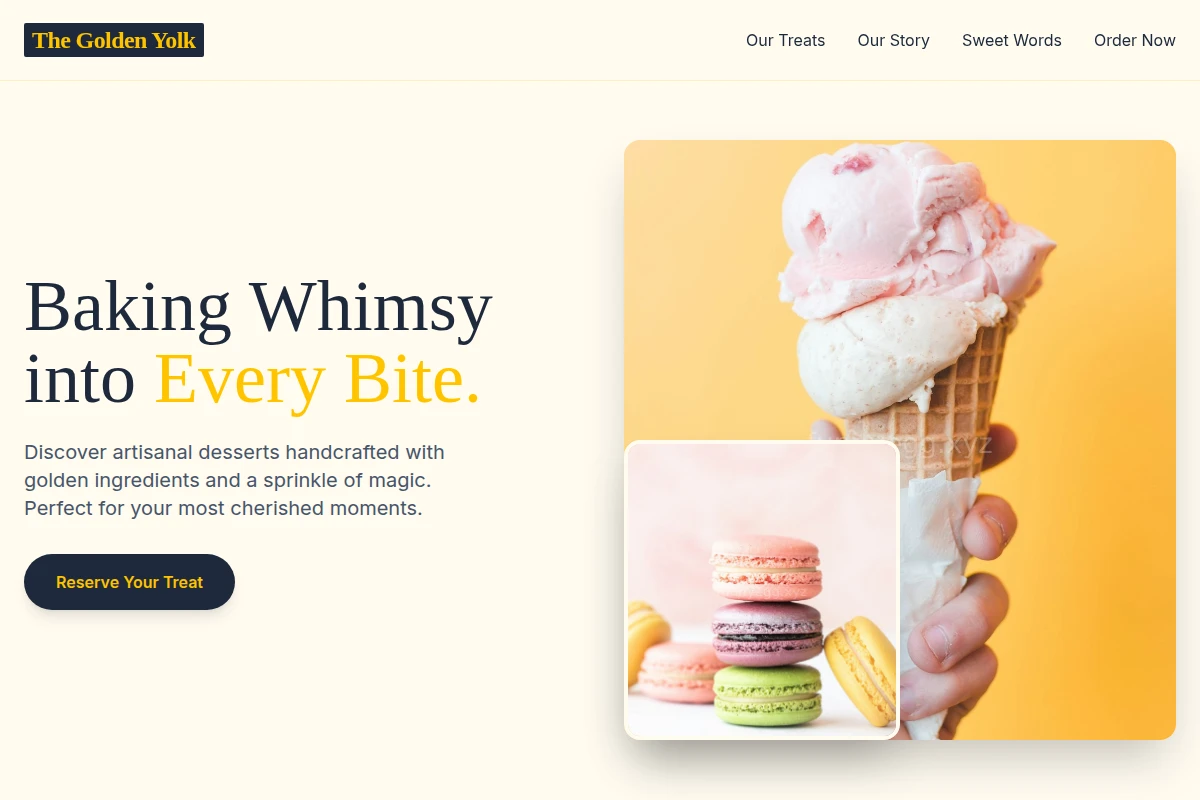 Whimsical Dessert
