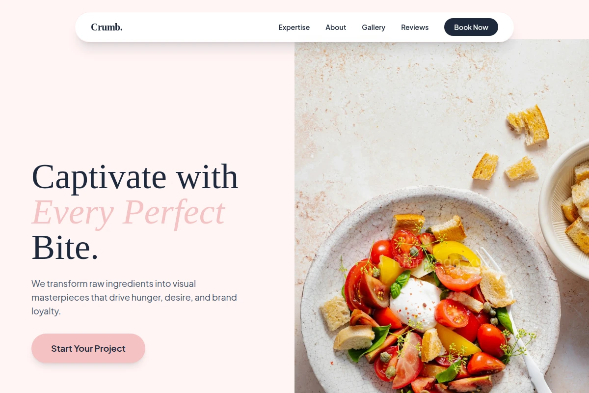Crumb Food Styling