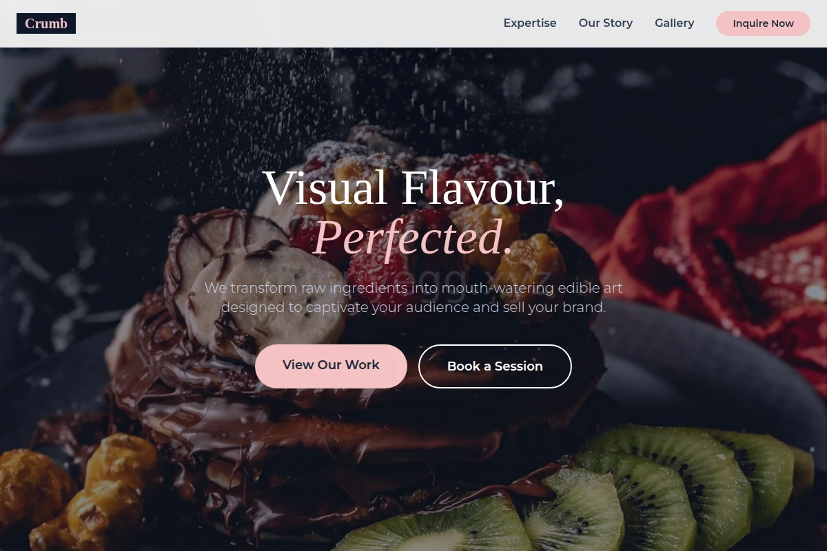 Crumb Food Styling