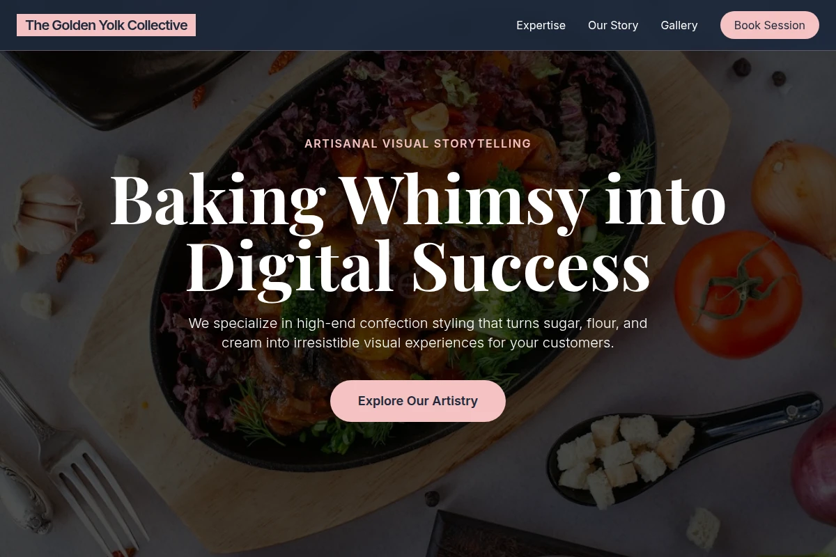 Confection Food Styling