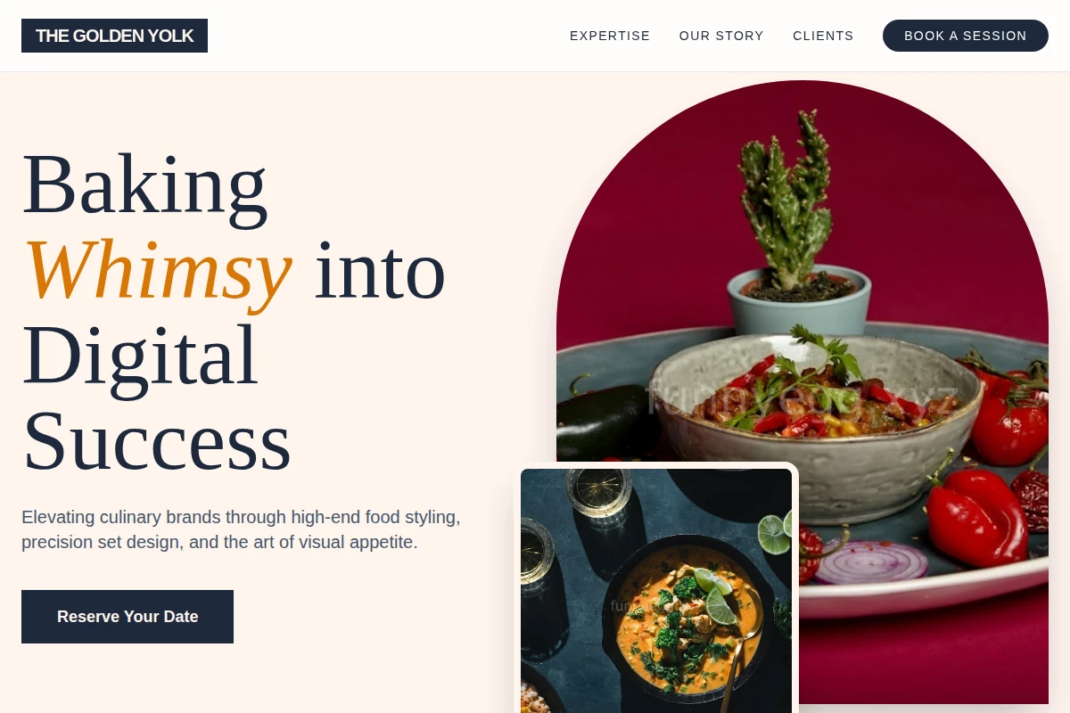 Dough Food Styling