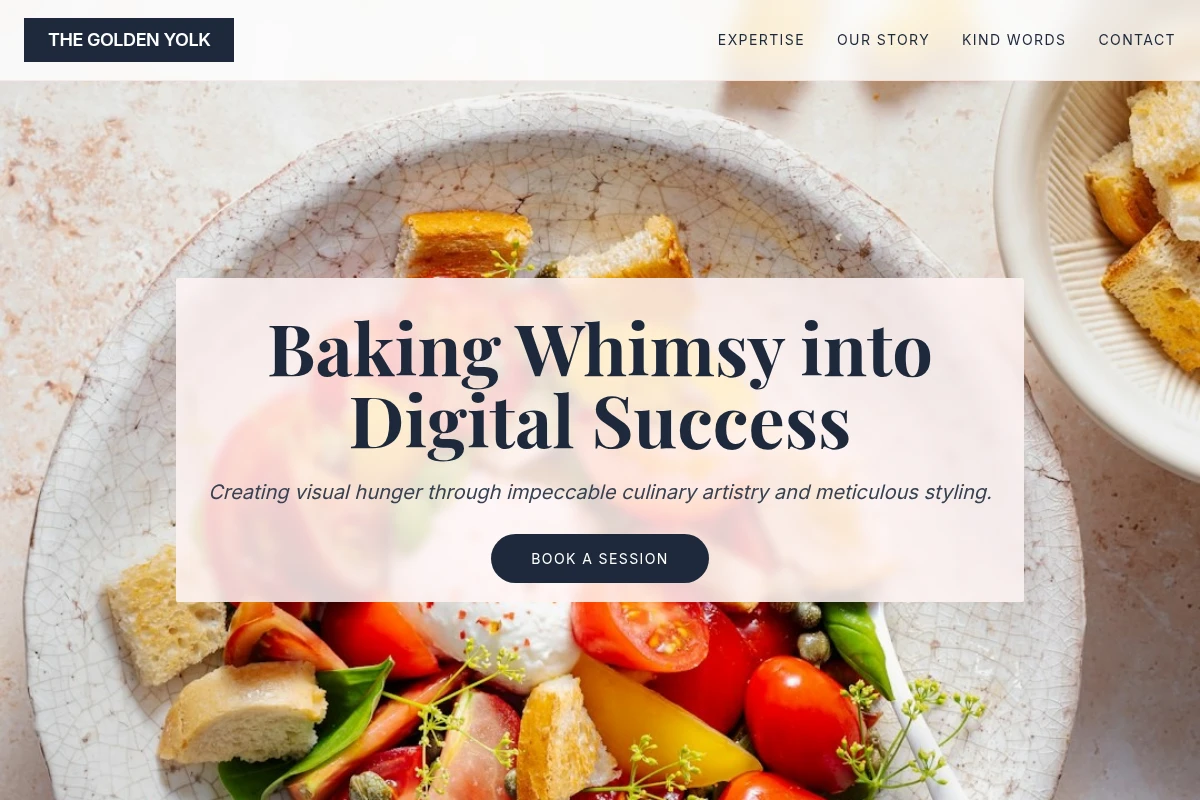 Yolk Food Styling