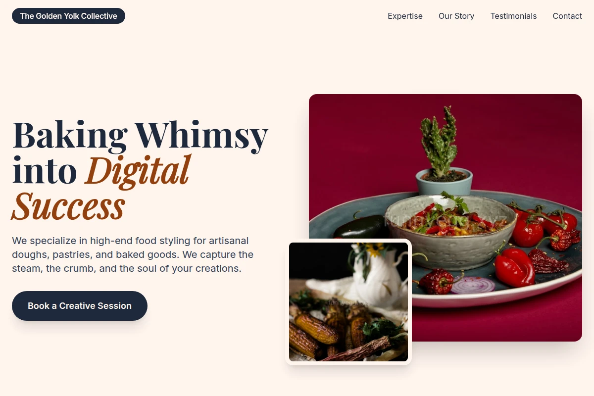 Dough Food Styling
