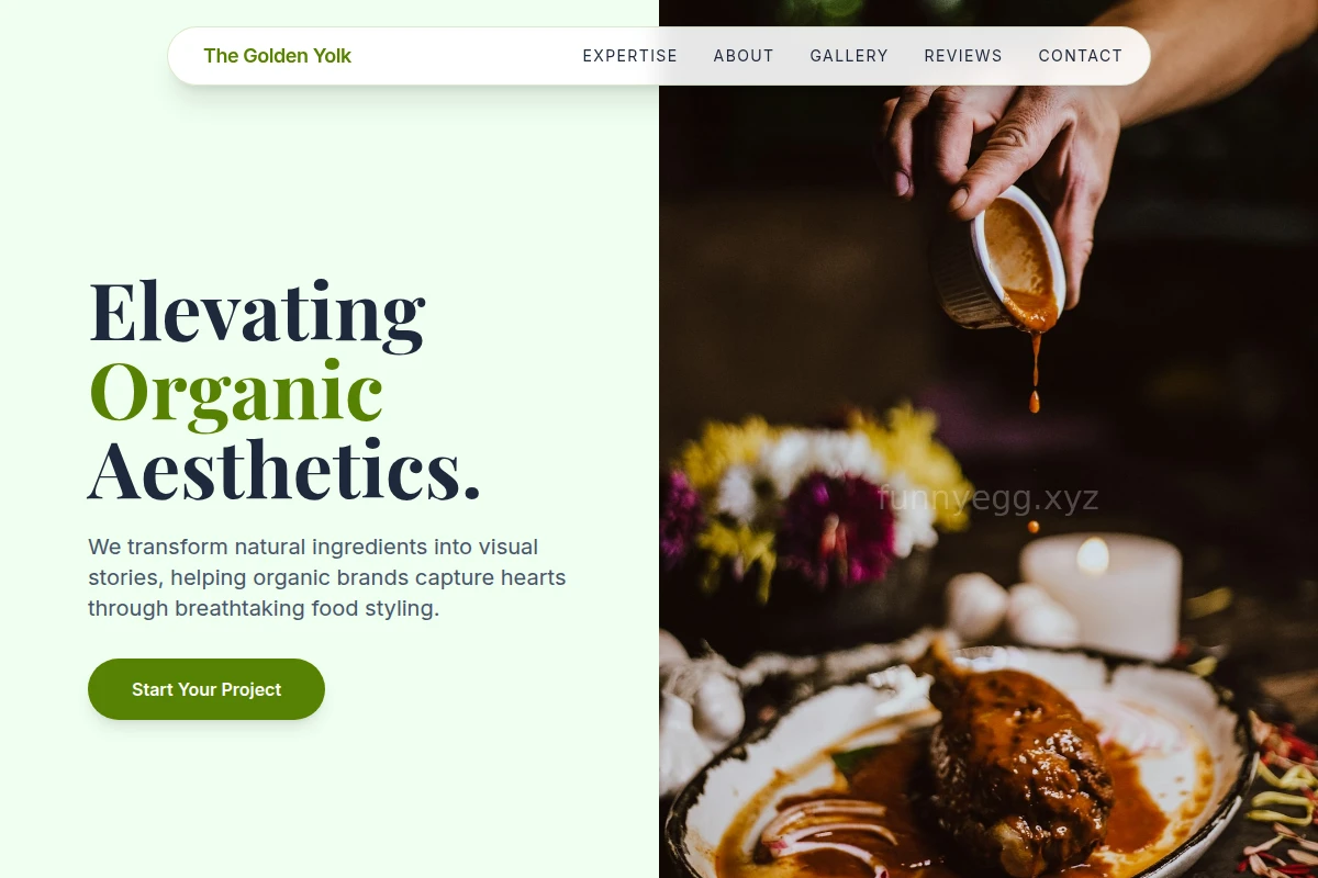 Organic Food Styling