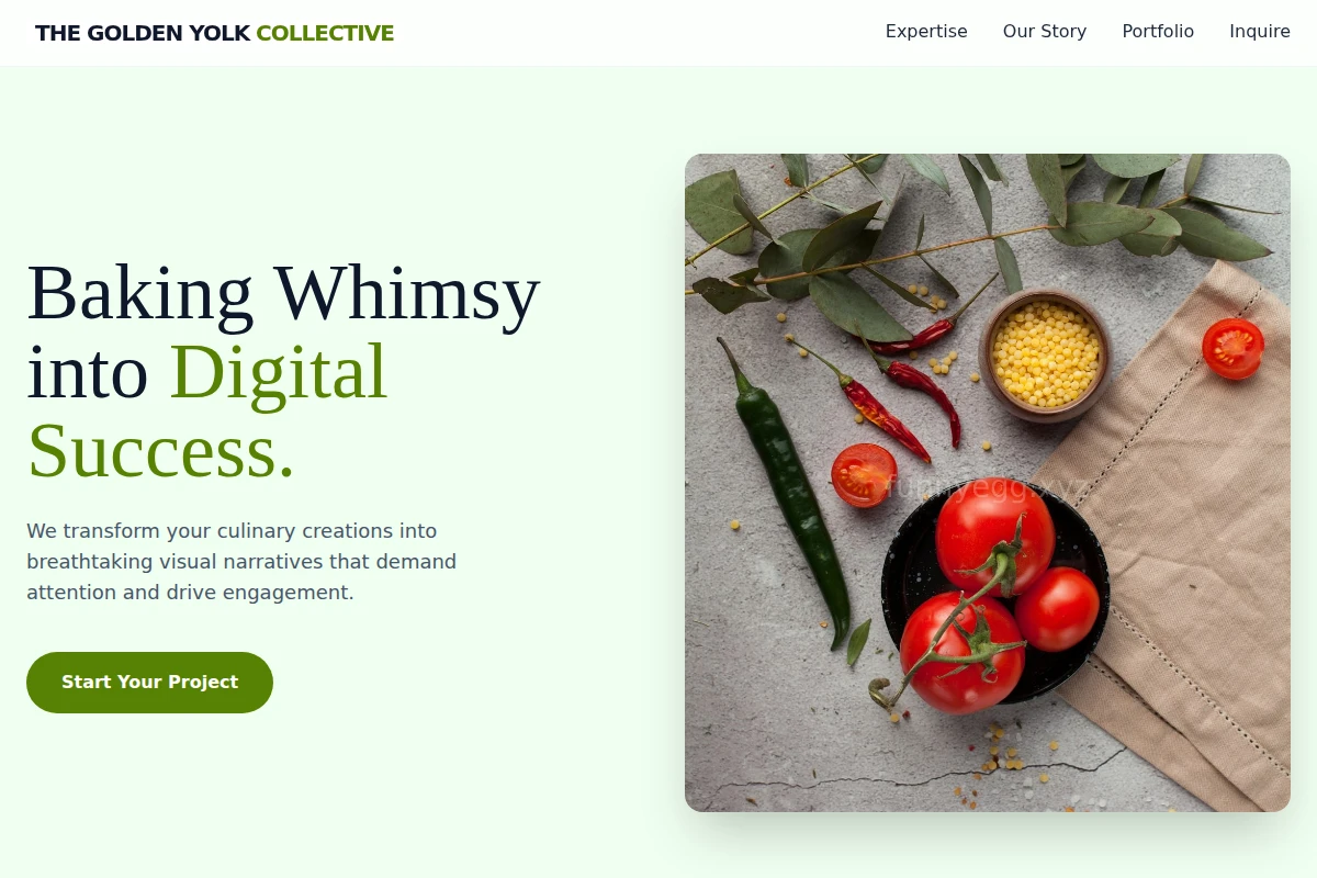 Kitchen Food Styling