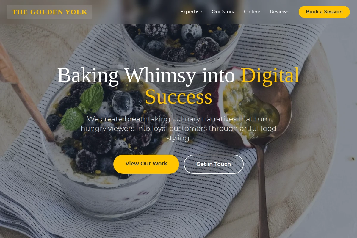 Yolk Food Styling