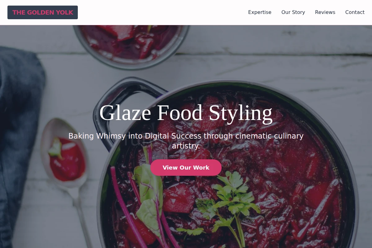 Glaze Food Styling