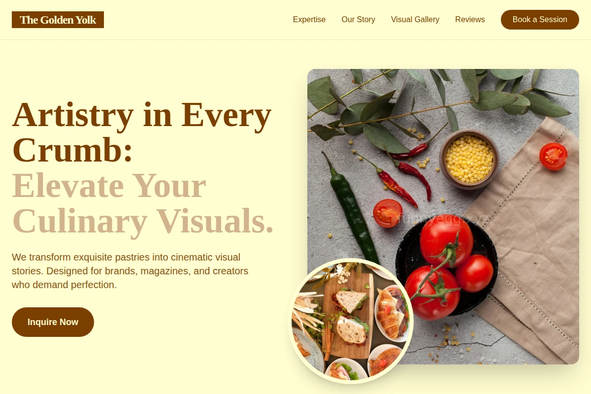 Pastry Food Styling