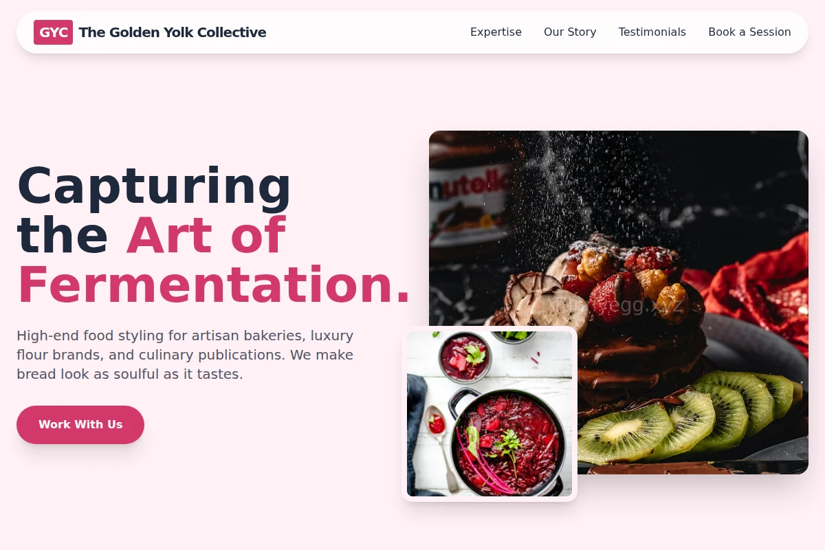 Yeast Food Styling